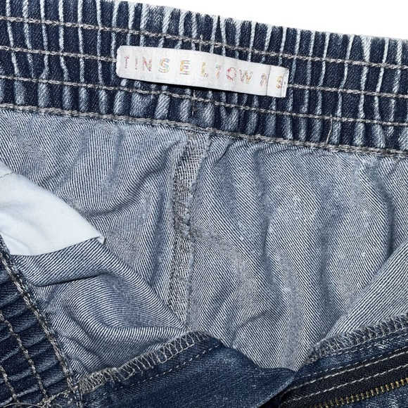 acid wash cargo joggers - Picture 4 of 6